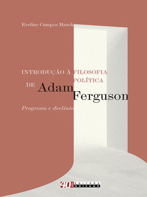 cover image of Introdução à filosofia política de Adam Ferguson